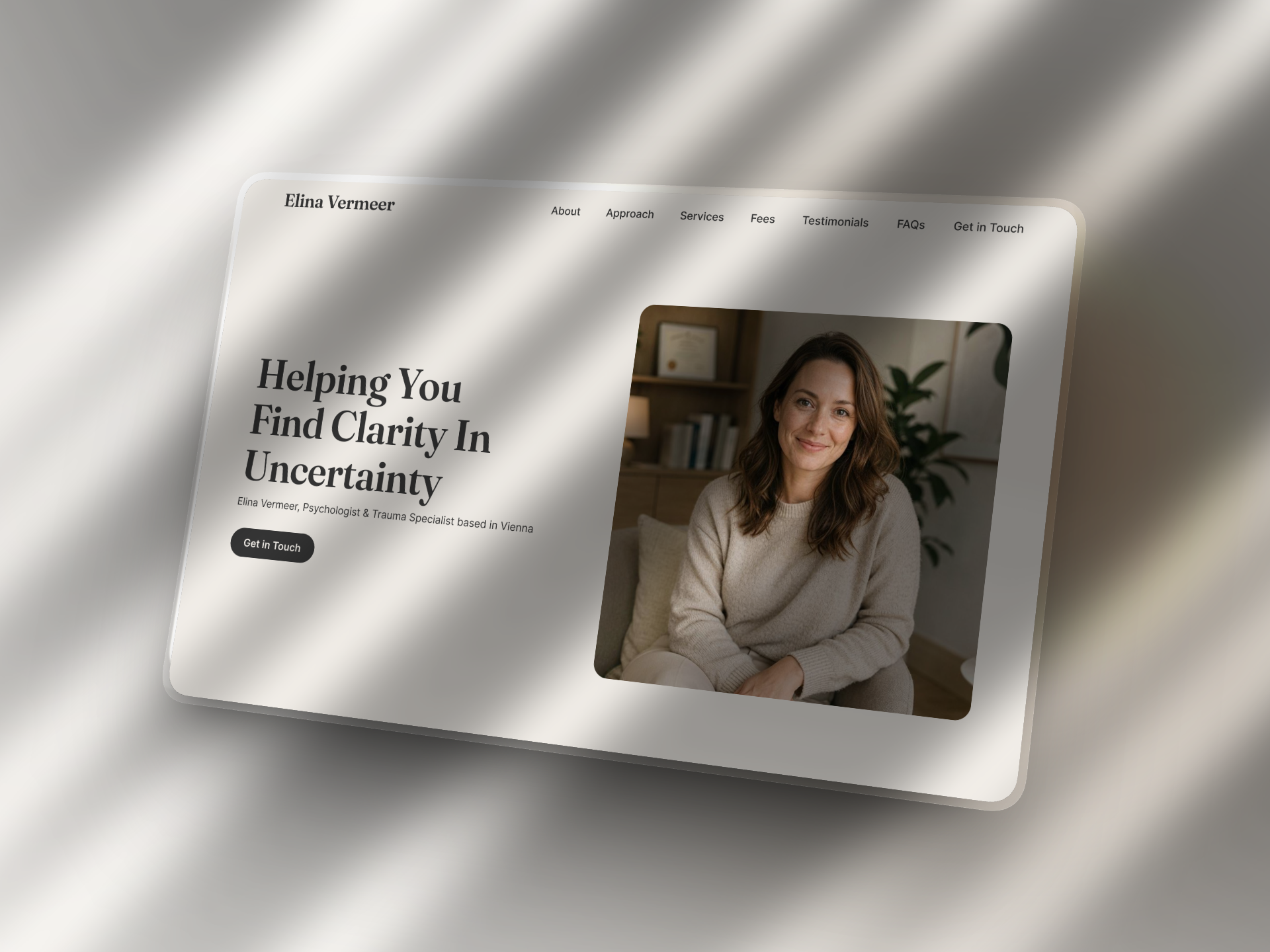 Psychology Practice Website